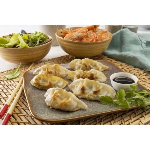 GYOZA CON MARISCO 20 GRS. UNIDAD C/8X600 GRS.